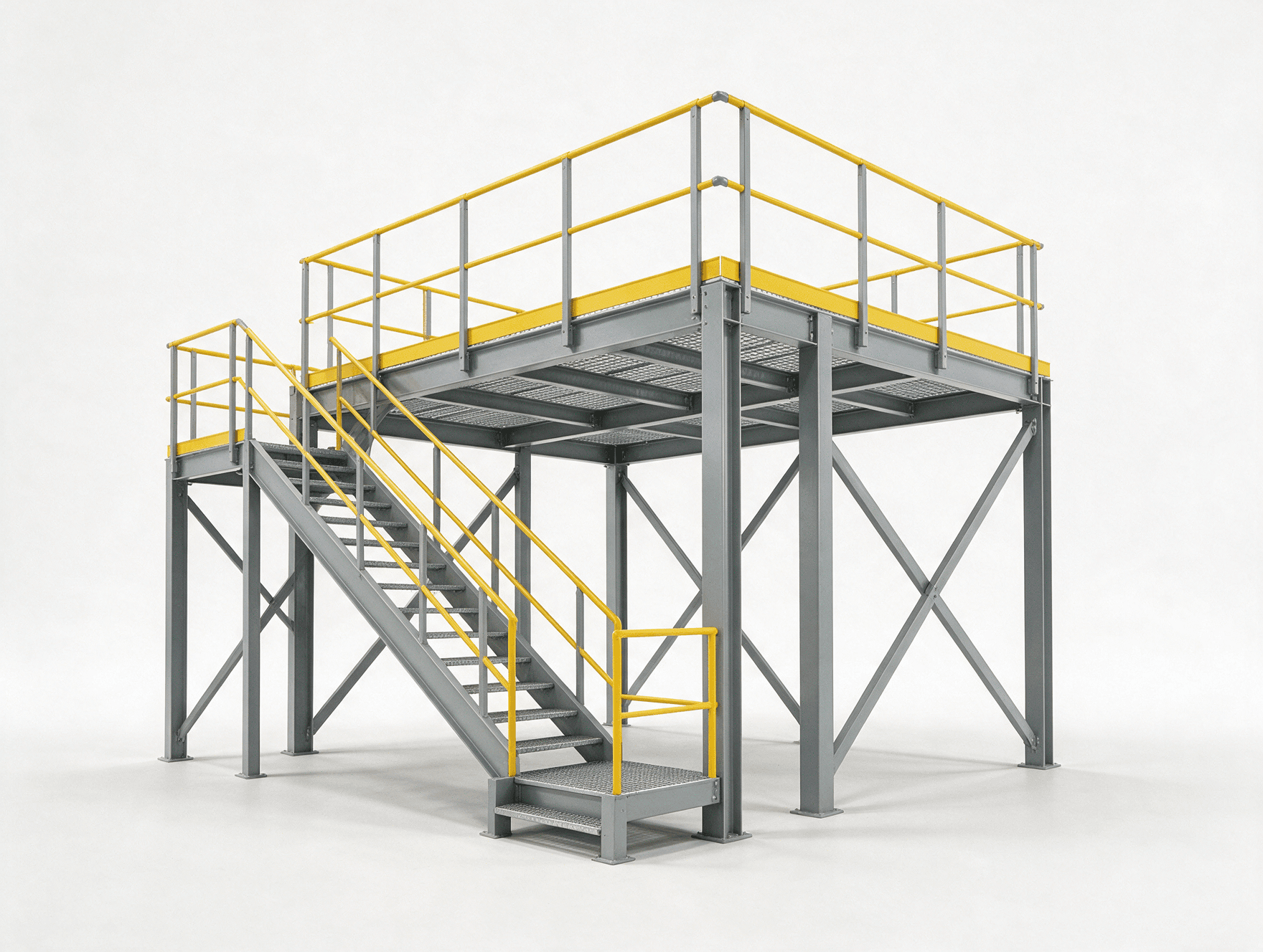 Mezzanine Floor System at Automotive Industry, Chennai